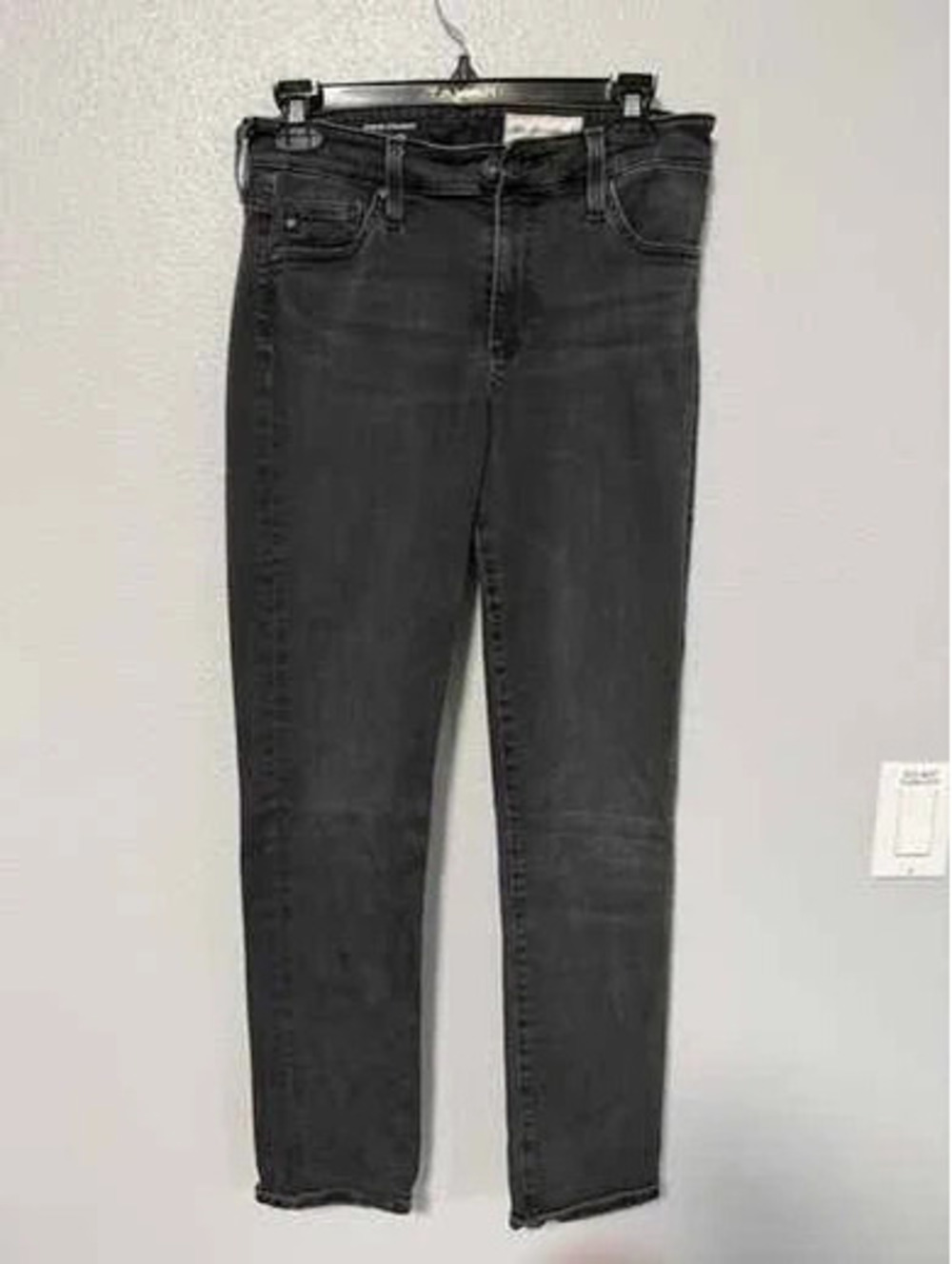 #6122 AG x Anthropologie Stevie Straight High-Rise Slim Jeans Size 28R
